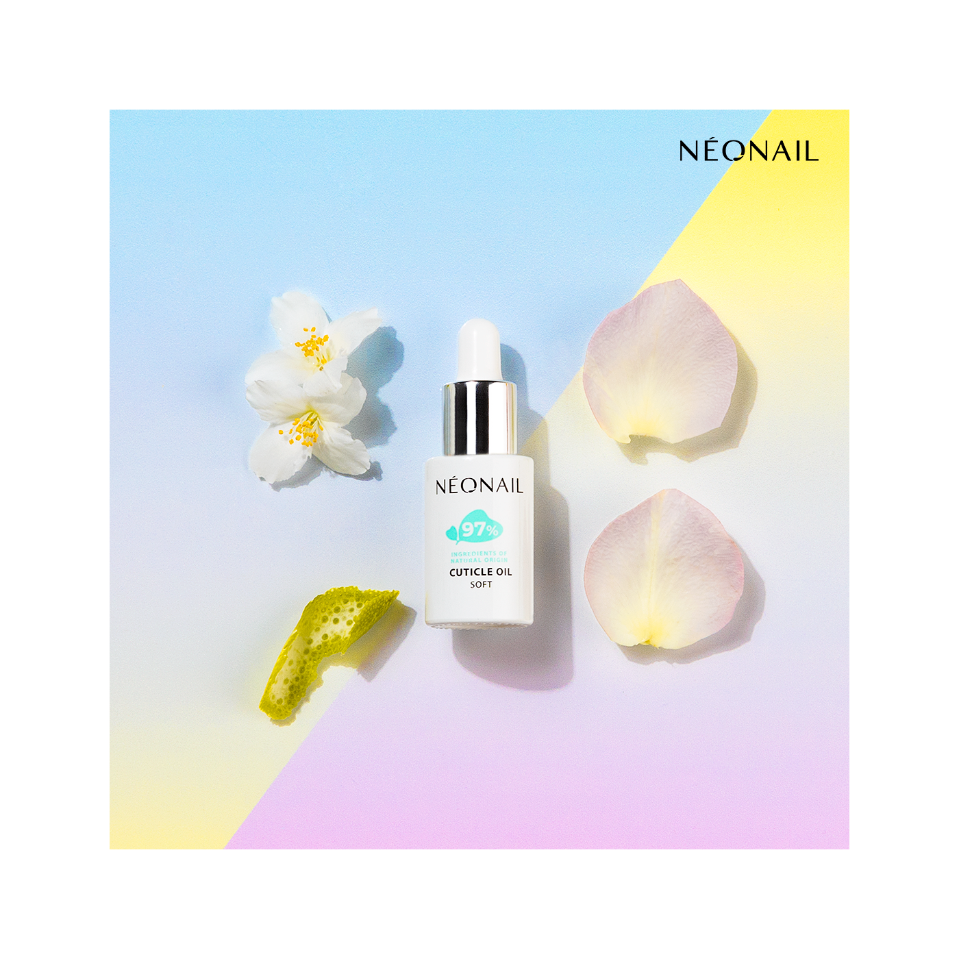 Olio per cuticole con pipetta 6,5 ml - Oil Soft
